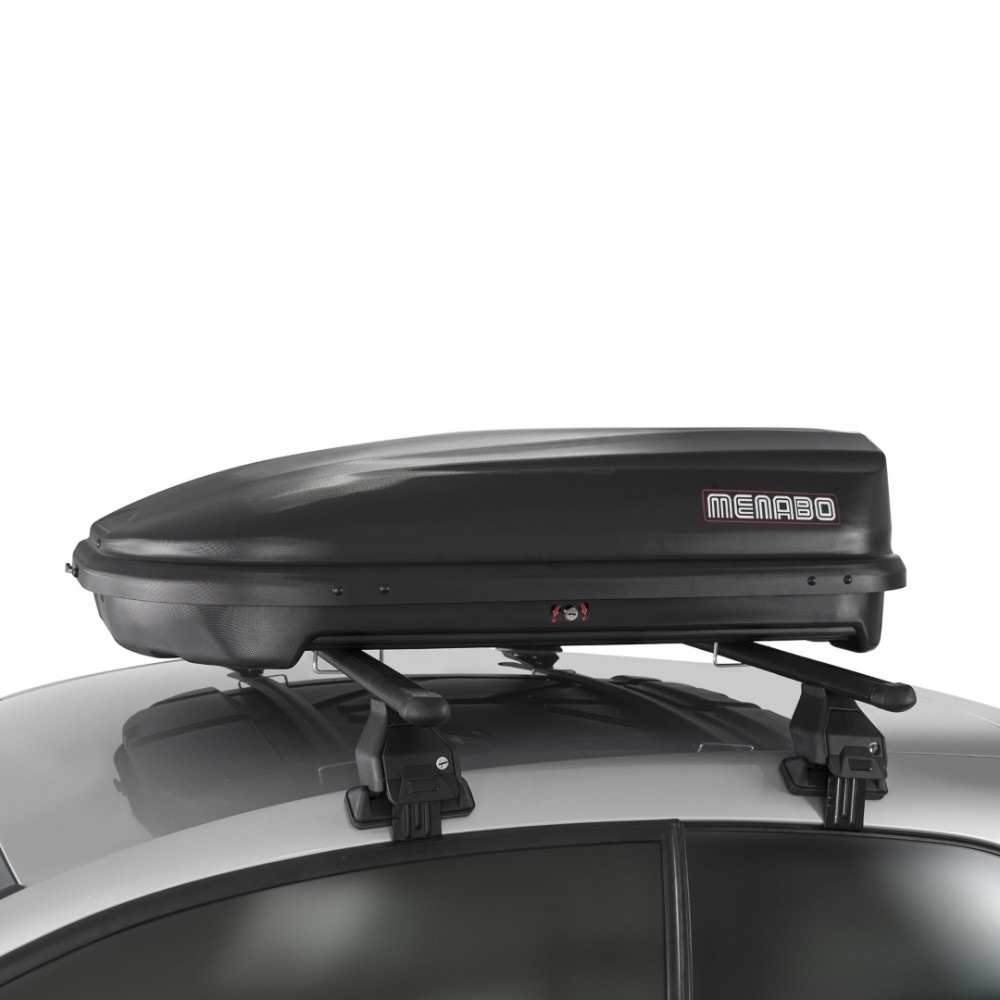 Μπαγκαζιέρα Οροφής MENABO Quasar Dark 320Lt (Μαύρο Ματ - Carbon)