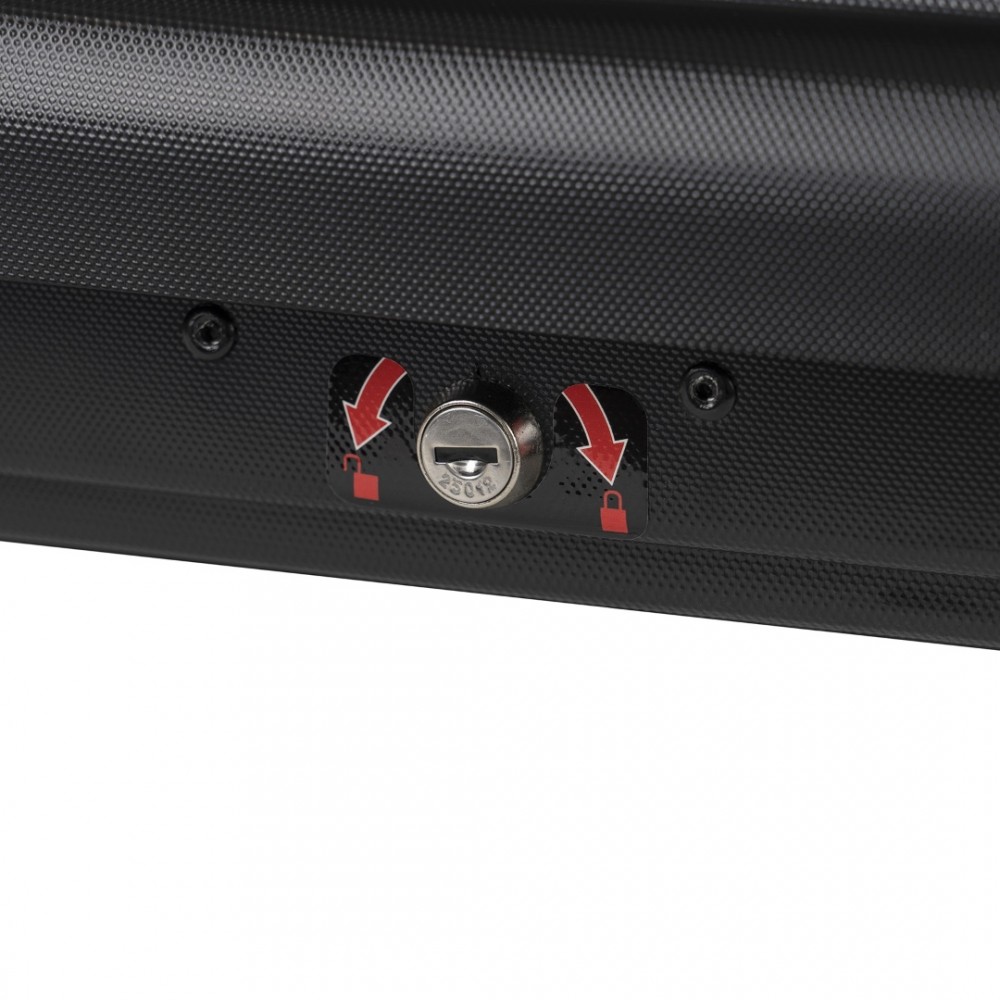 Μπαγκαζιέρα Οροφής MENABO Quasar Dark 320Lt (Μαύρο Ματ - Carbon)