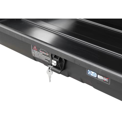 Μπαγκαζιέρα Οροφής NORDRIVE BOX 280L Με Ανάγλυφη Υφή (Μαύρο)