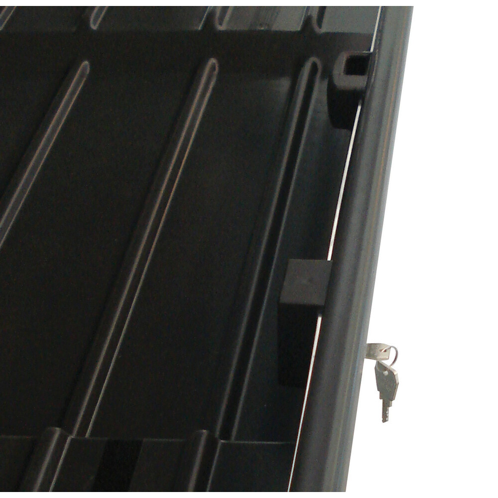 Μπαγκαζιέρα Οροφής NORDRIVE BOX 330L Με Ανάγλυφη Υφή (Γκρι)