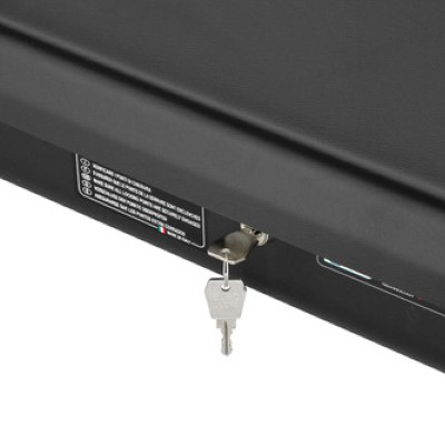 Μπαγκαζιέρα Οροφής NORDRIVE BOX 330L Με Ανάγλυφη Υφή (Μαύρο)