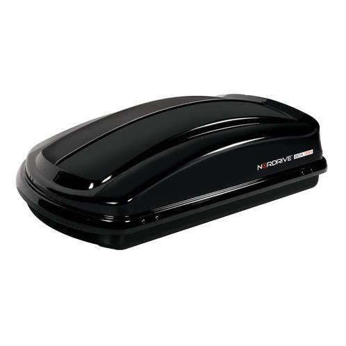Μπαγκαζιέρα Οροφής NORDRIVE BOX 330L Με Γυαλιστερή Υφή (Μαύρο)