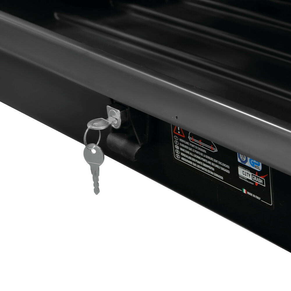 Μπαγκαζιέρα Οροφής NORDRIVE BOX 333L Με Ανάγλυφη Υφή (Μαύρο)