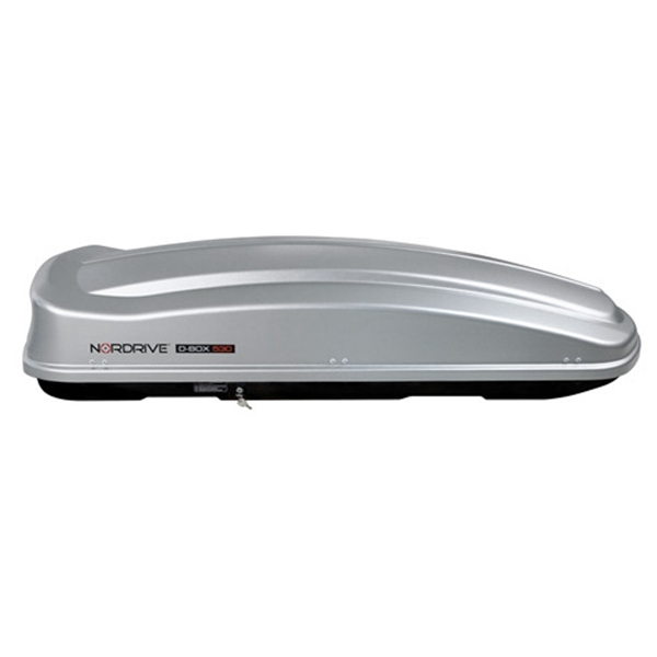 Μπαγκαζιέρα Οροφής NORDRIVE BOX 530L Με Ανάγλυφη Υφή (Γκρι)