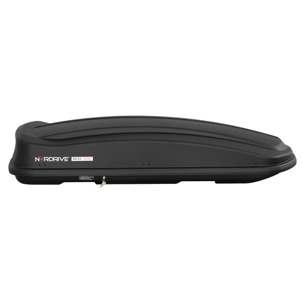 Μπαγκαζιέρα Οροφής NORDRIVE BOX 530L Με Ανάγλυφη Υφή (Μαύρο)