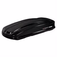 Μπαγκαζιέρα Οροφής NORDRIVE BOX 530L Με Γυαλιστερή Υφή Και Διπλό Άνοιγμα (Μαύρο)