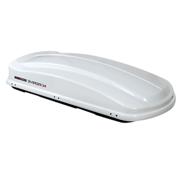 Μπαγκαζιέρα Οροφής NORDRIVE BOX 530L Με Γυαλιστερή Υφή (Λευκό)
