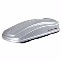 Μπαγκαζιέρα Οροφής NORDRIVE BOX 630L Με Γυαλιστερή Υφή (Ασημί)