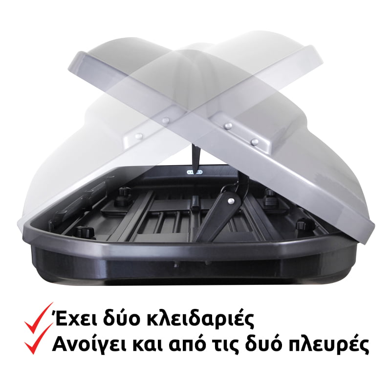 Μπαγκαζιέρα PERFLEX Bosphorus 480Lt (Μαύρο)