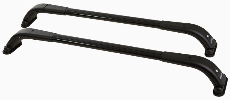 Μπάρες HERMES Οροφής Αλουμινίου με Άκρα GS2AB (Μαύρο/75cm)