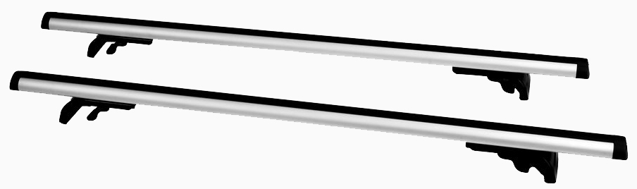 Μπάρες HERMES Οροφής Αλουμινίου Για Rails GS5A (Ασημί/120cm)