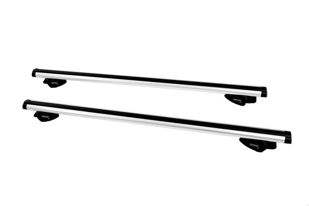 Μπάρες HERMES Οροφής Αλουμινίου Για Rails K2A (Ασημί/110cm)