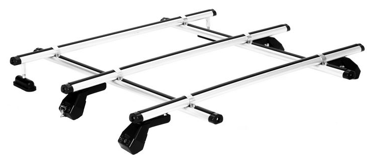 Μπάρες HERMES Οροφής Αλουμινίου GS4ΑM (Μαύρο/120cm)