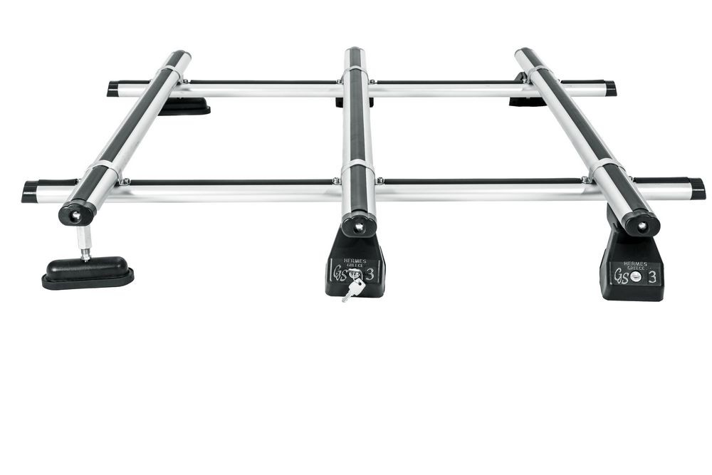 Μπάρες HERMES Οροφής Αλουμινίου GS4ΑM (Μαύρο/120cm)