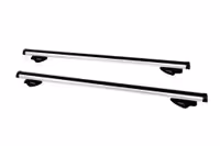Μπάρες Οροφής Αλουμινίου HERMES K2A Για Rails (Ασημί / 110cm)