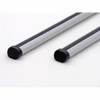 Μπάρες Οροφής Αλουμινίου Totus αντοχής 50kg 112cm χωρίς άκρα ποδιών 2τμχ Cam