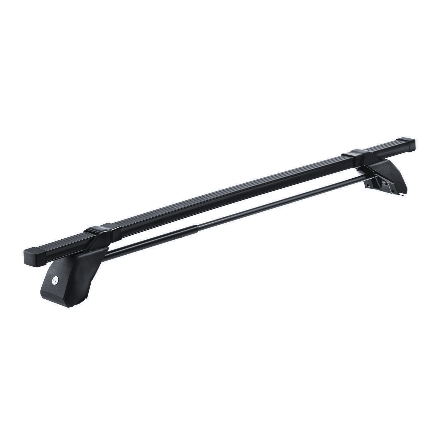 Μπάρες Οροφής GC Accessories RF124 Γαλβανιζέ Με Ντίζα (Μαύρο / 110cm)