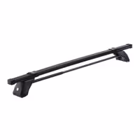 Μπάρες Οροφής GC Accessories RF124 Γαλβανιζέ Με Ντίζα (Μαύρο / 124cm)