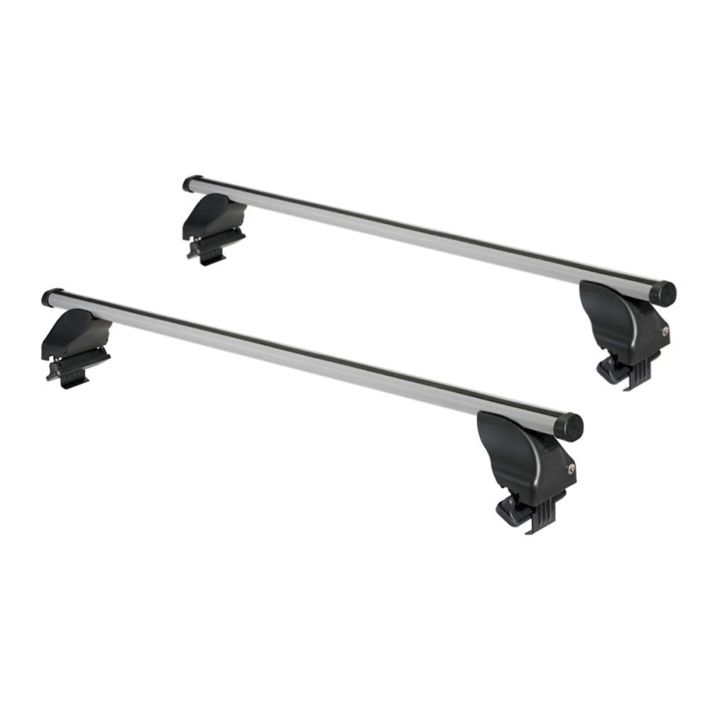 Σετ Μπάρες Οροφής Αλουμινίου με τα πόδια 112εκ για Fiat Cinquencento 3D 1991-1998 2τμχ Totus Cam