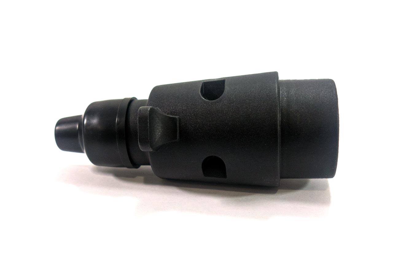 Πρίζα Κοτσαδόρου LAMPA Αρσενικό (7 Pin/Μαύρο)