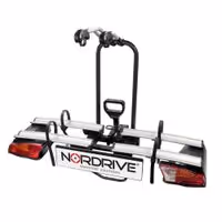 Βάση Ποδηλάτου Κοτσαδόρου NORDRIVE ASURA 2 Για 2 Ποδήλατα / 1 E-BIKE (Με Ανάκλιση / Μοχλό / Αντάπτορας 13 PIN)