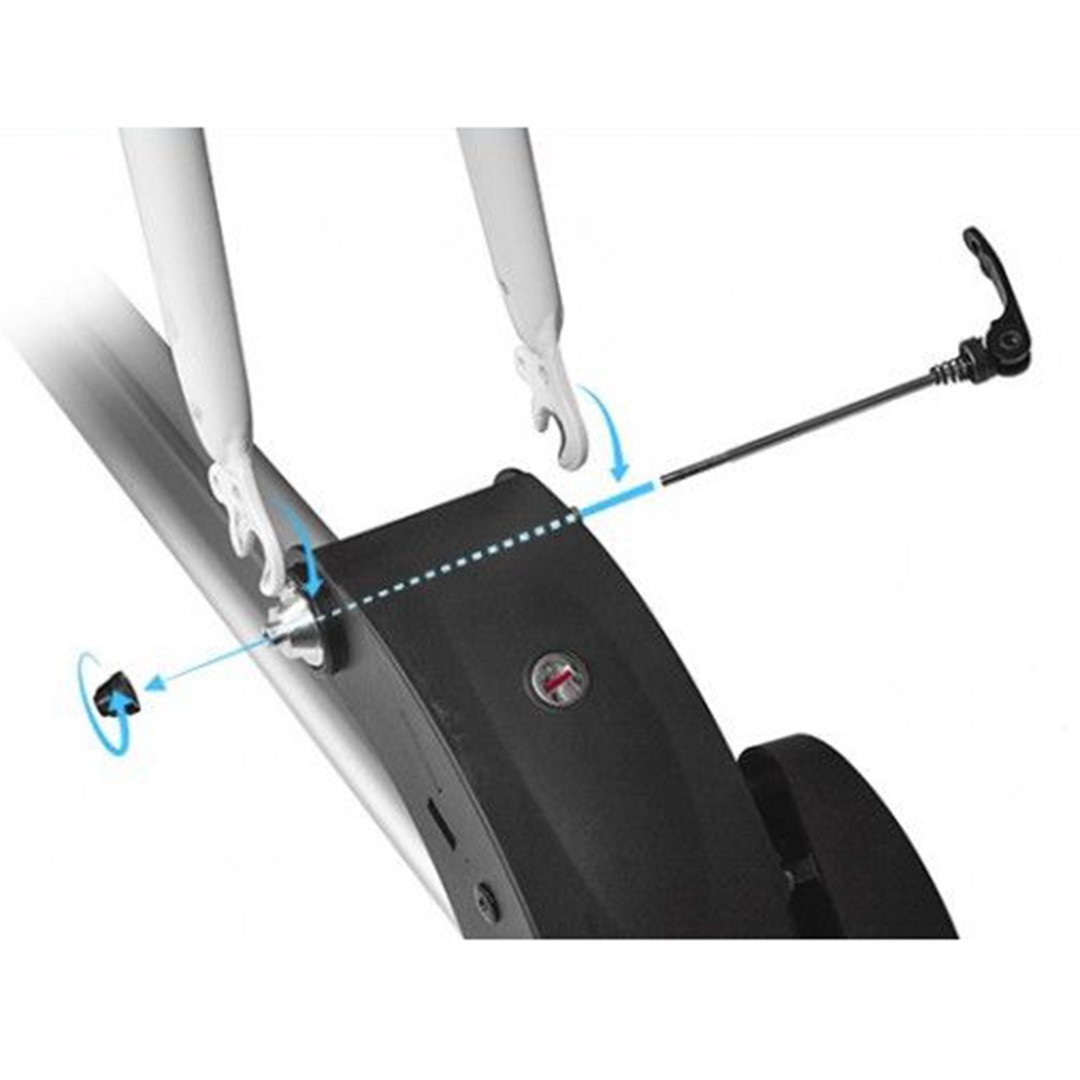 Βάση Ποδηλάτου Οροφής MENABO PRO TOUR Για 1 Ποδήλατο / 1 CARBON / FAT BIKE (Με Διπλό Αντικλεπτικό Σύστημα)