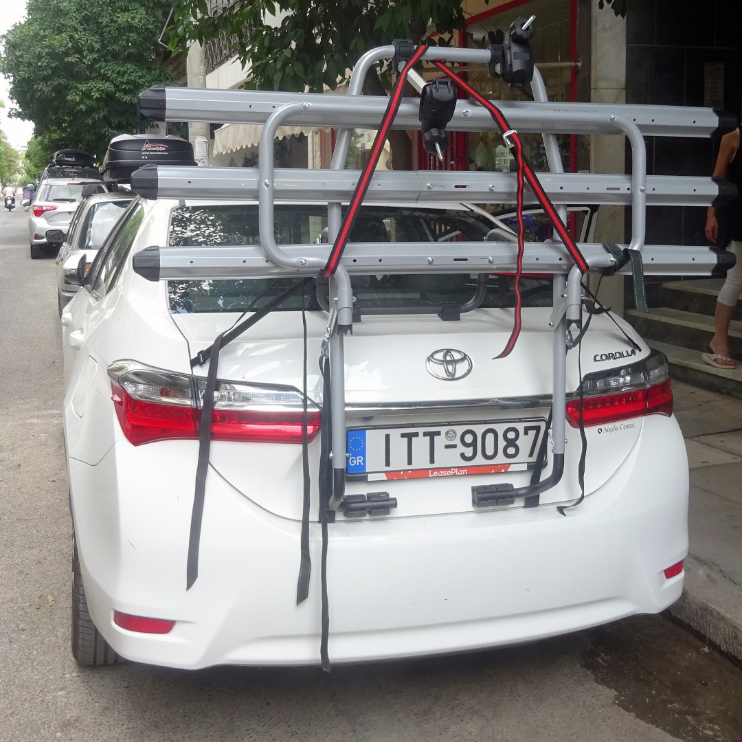 Βάση Ποδηλάτου Πορτ Μπαγκάζ MENABO STEEL BIKE 3 Για 3 Ποδήλατα