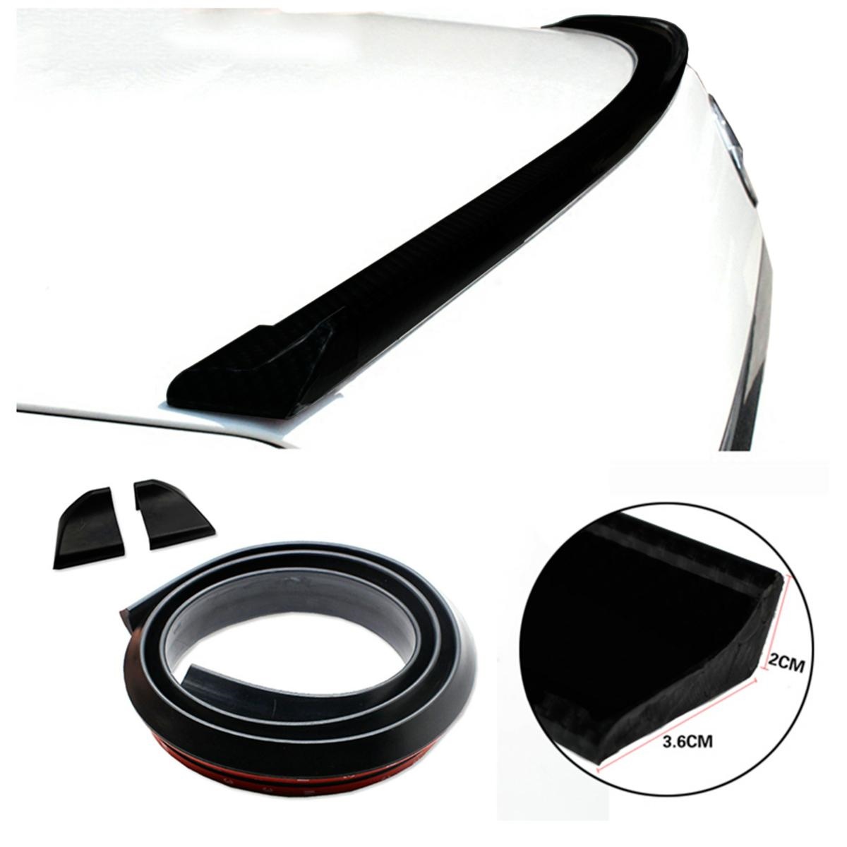 Αεροτομή SIMONI RACING Αυτοκόλλητη (Λάστιχο/Μαύρο/1,4m x 18mm)