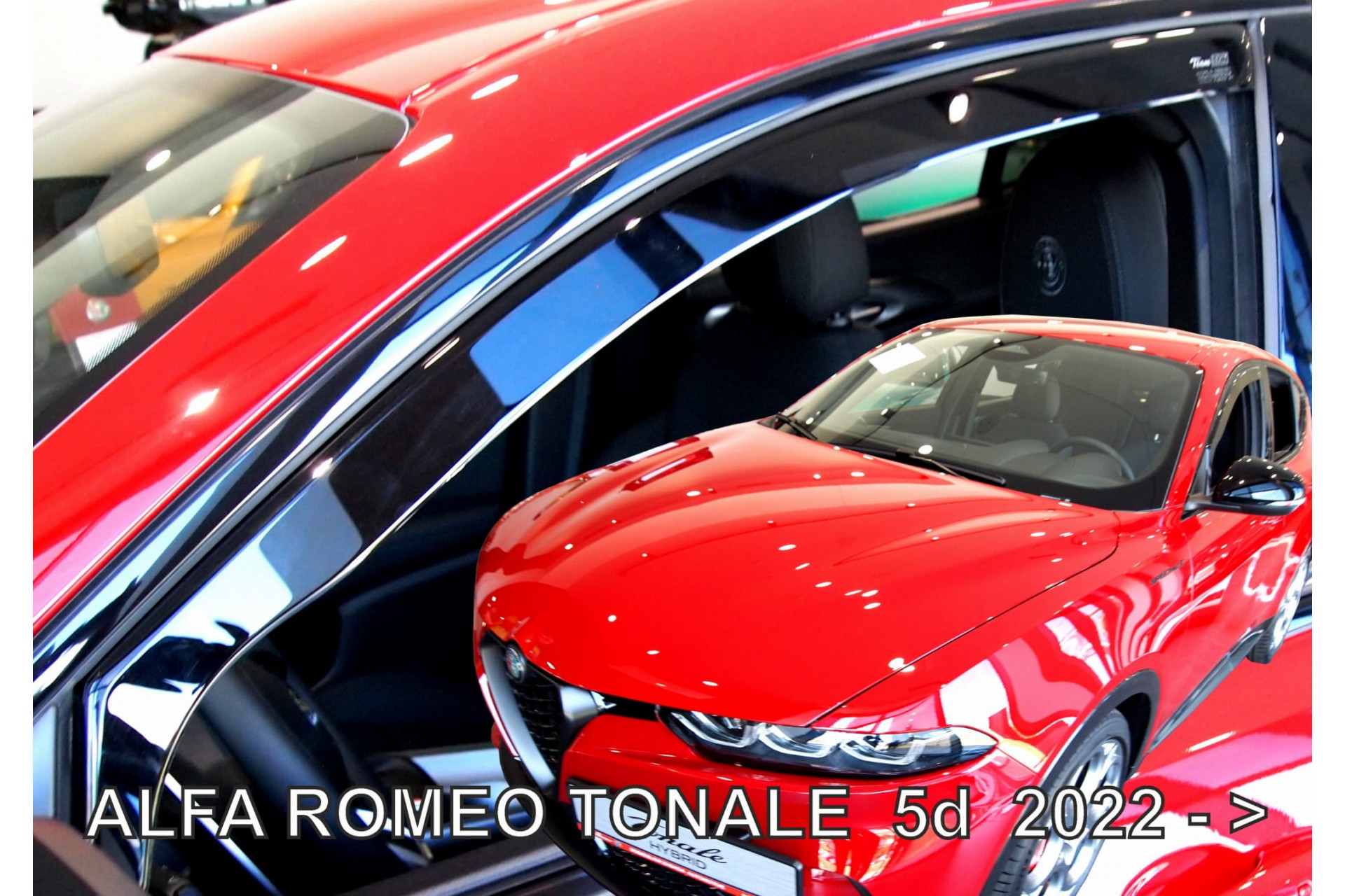Ανεμοθραύστες HEKO Για ALFA ROMEO TONALE 5D 2020+ (Ζευγάρι / Μπροστινοί)
