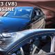 Ανεμοθραύστες HEKO Για AUDI A3 4D 5D HTB / WAGON / LIMUSINE 2012-2020 (Ζευγάρι / Μπροστινοί)