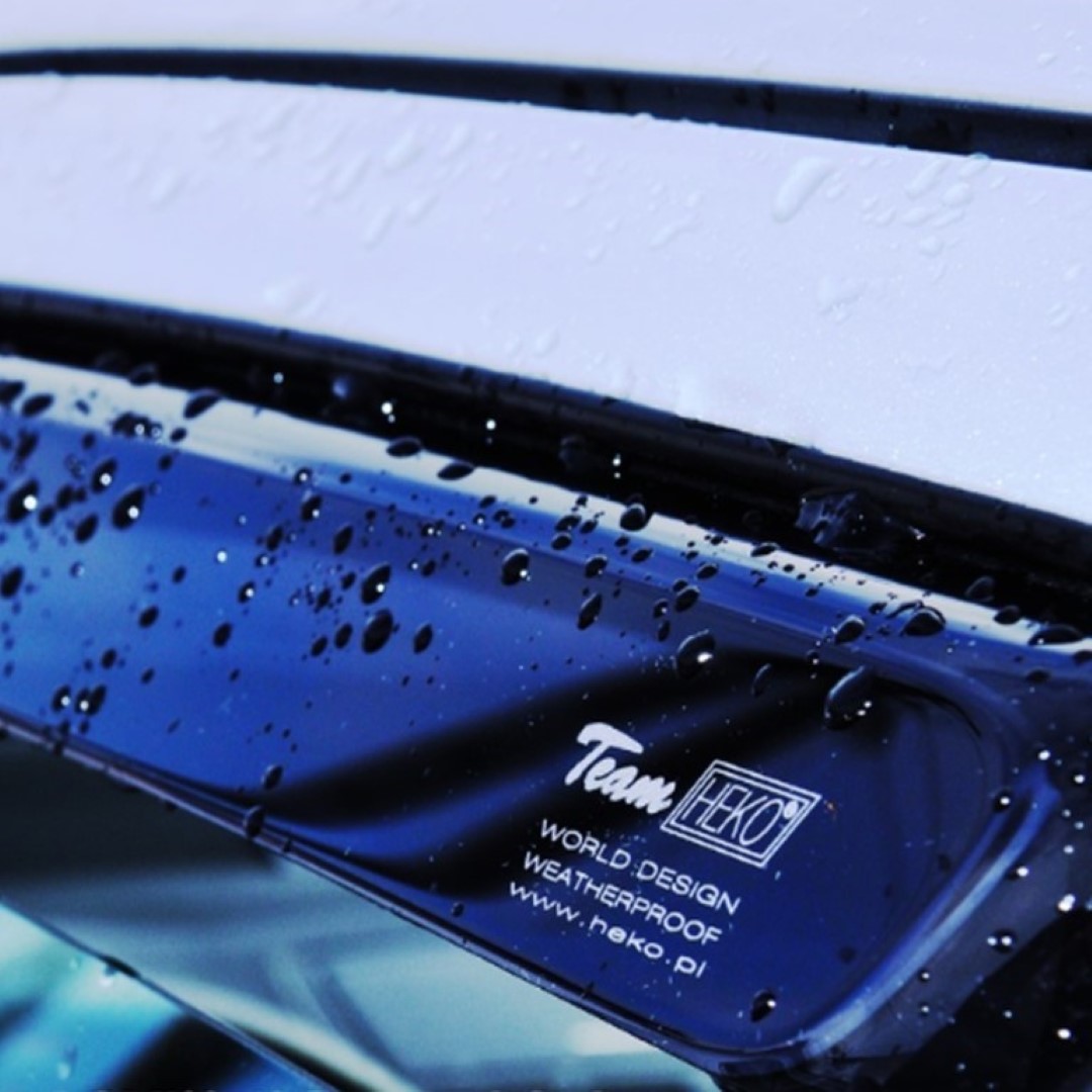 Ανεμοθραύστες HEKO Για AUDI A6 / C6 4D 5D 2004-2011 (Ζευγάρι / Μπροστινοί)