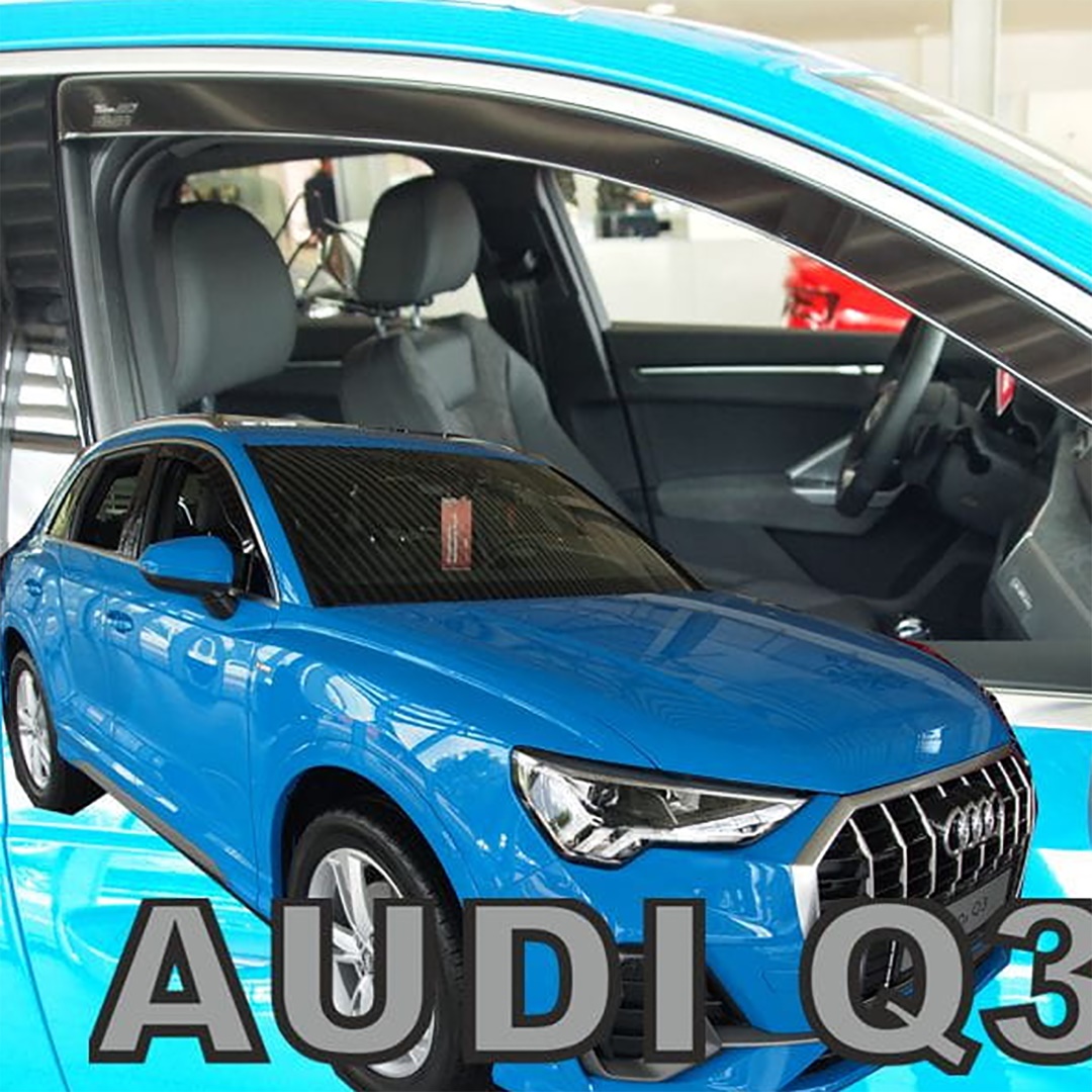 Ανεμοθραύστες HEKO Για AUDI Q3 5D 2018-2021 (Ζευγάρι / Μπροστινοί)