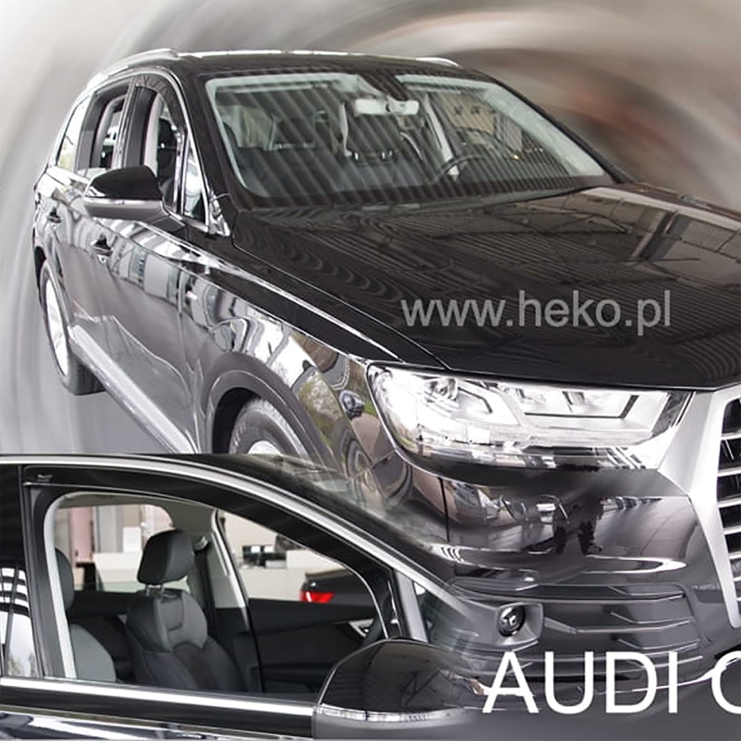 Ανεμοθραύστες HEKO Για AUDI Q7 II 5D 2015-2021 (Ζευγάρι / Μπροστινοί)