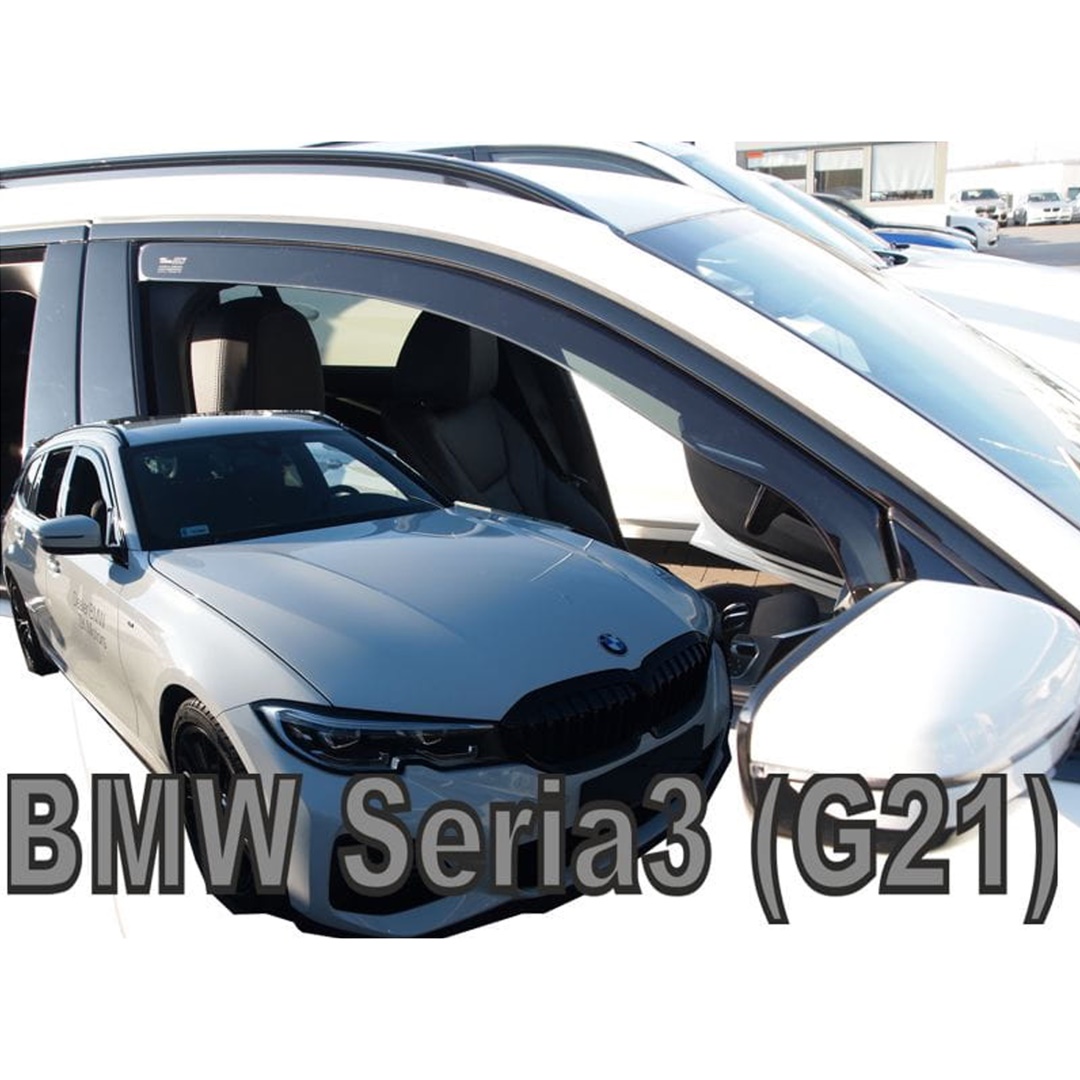 Ανεμοθραύστες HEKO Για BMW 3 G20 / G21 4D 5D 2019-2021 (Ζευγάρι / Μπροστινοί)