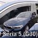 Ανεμοθραύστες HEKO Για BMW ΣΕΙΡΑ 5 G30 / G31 4D 5D 2017-2021 (Ζευγάρι / Μπροστινοί)