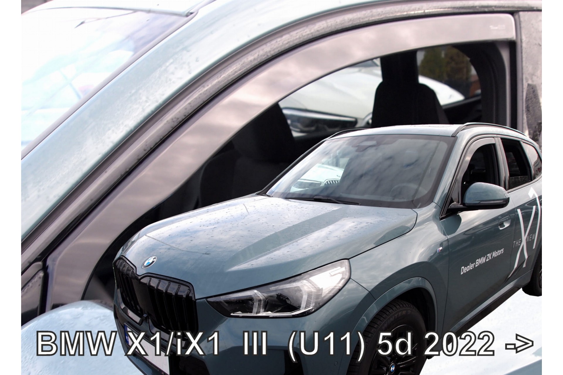 Ανεμοθραύστες HEKO Για BMW X1 (U11) / iX1 5D 2022-2023 (Ζευγάρι / Μπροστινοί)