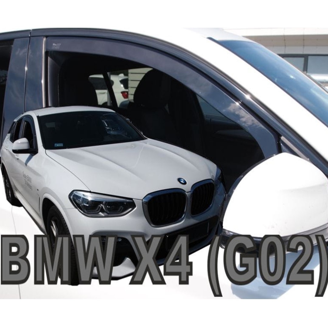 Ανεμοθραύστες HEKO Για BMW X4 G02 5D 2018-2021 (Ζευγάρι / Μπροστινοί)