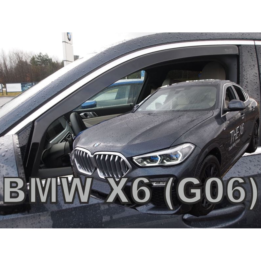 Ανεμοθραύστες HEKO Για BMW X6 G06 5D 2019-2021 (Ζευγάρι / Μπροστινοί)