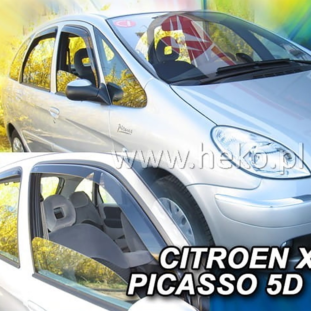 Ανεμοθραύστες HEKO Για CHEVROLET AVEO 2 4D 5D 2011-2020 (Ζευγάρι / Μπροστινοί)