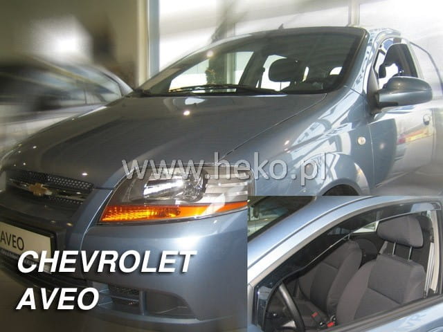 Ανεμοθραύστες HEKO Για CHEVROLET AVEO CLASSIC 5D 2004-2011 / KALOS 5D 2004-2008 HTB (Ζευγάρι / Μπροστινοί)