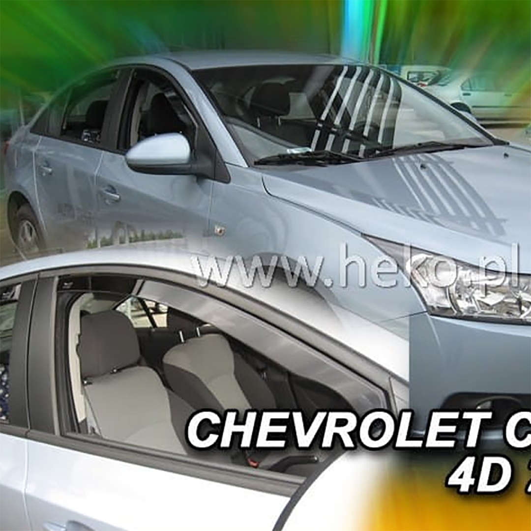 Ανεμοθραύστες HEKO Για CHEVROLET CRUZE 4D SEDAN 2009-2016 / 5D HTB 2011-2016 / 5D WAGON 2012+ (Ζευγάρι / Μπροστινοί)