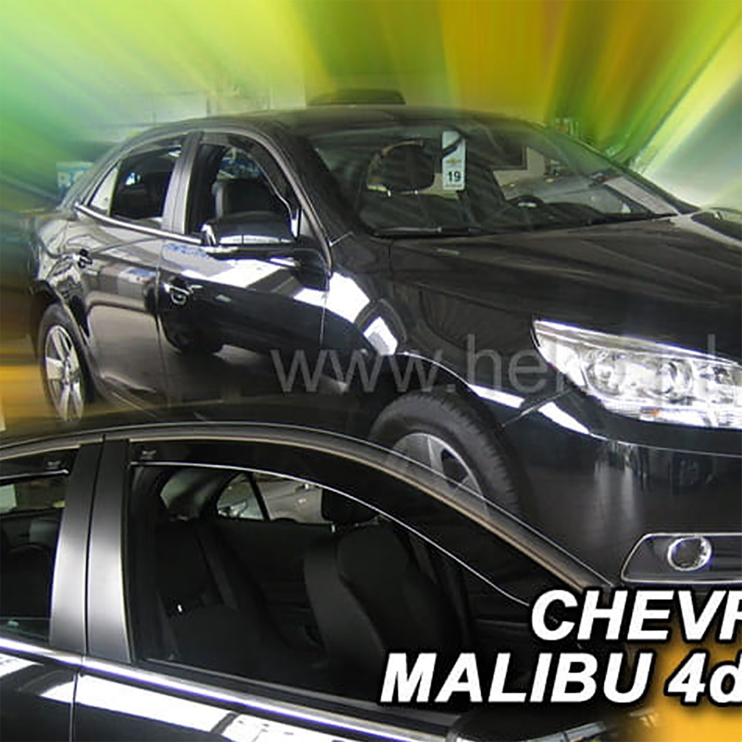 Ανεμοθραύστες HEKO Για CHEVROLET MALIBU 4D 2012-2016 (Ζευγάρι / Μπροστινοί)