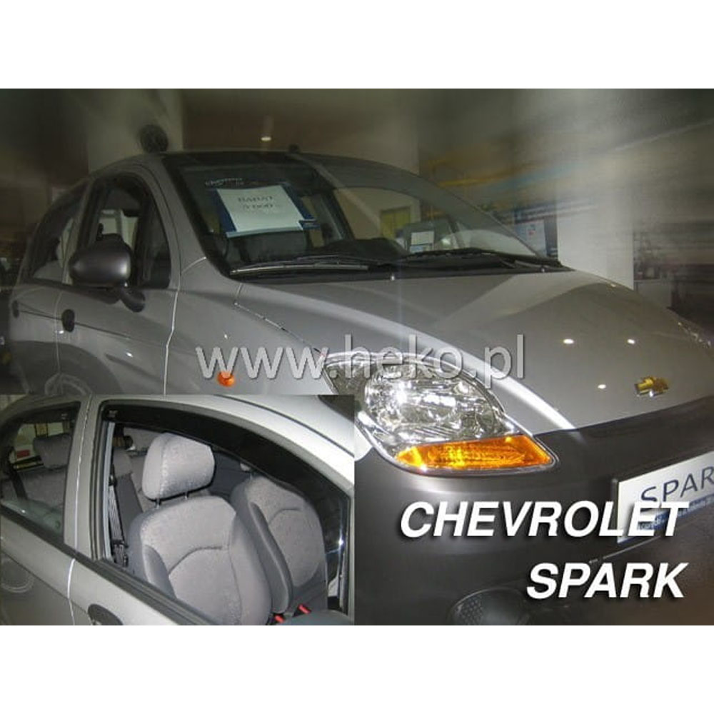 Ανεμοθραύστες HEKO Για CHEVROLET MATIZ - SPARK M200 5D 2005-2010 HTB (Ζευγάρι / Μπροστινοί)