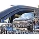 Ανεμοθραύστες HEKO Για CHEVROLET SILVERADO 4D 2019-2021 (Ζευγάρι / Μπροστινοί)