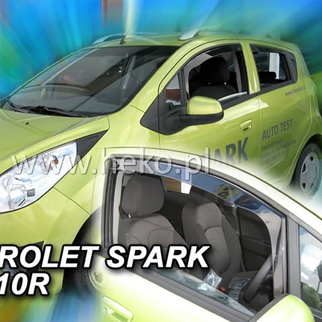 Ανεμοθραύστες HEKO Για CHEVROLET SPARK M300 5D 2010-2015 (Ζευγάρι / Μπροστινοί)