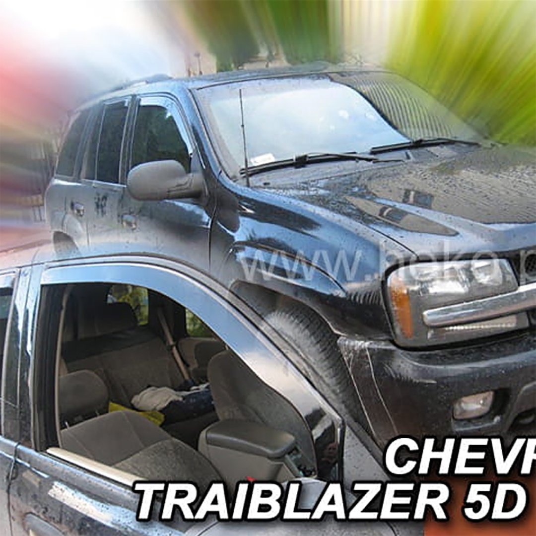Ανεμοθραύστες HEKO Για CHEVROLET TRAIBLAZER 5D 2002-2009 (Ζευγάρι / Μπροστινοί)