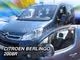 Ανεμοθραύστες HEKO Για CITROEN BERLINGO / PEUGEOT PARTNER 2008-2018 (Ζευγάρι / Μπροστινοί)