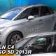 Ανεμοθραύστες HEKO Για CITROEN C4 PICASSO / GRAND MK2 5D 2013-2020 (Ζευγάρι / Μπροστινοί)