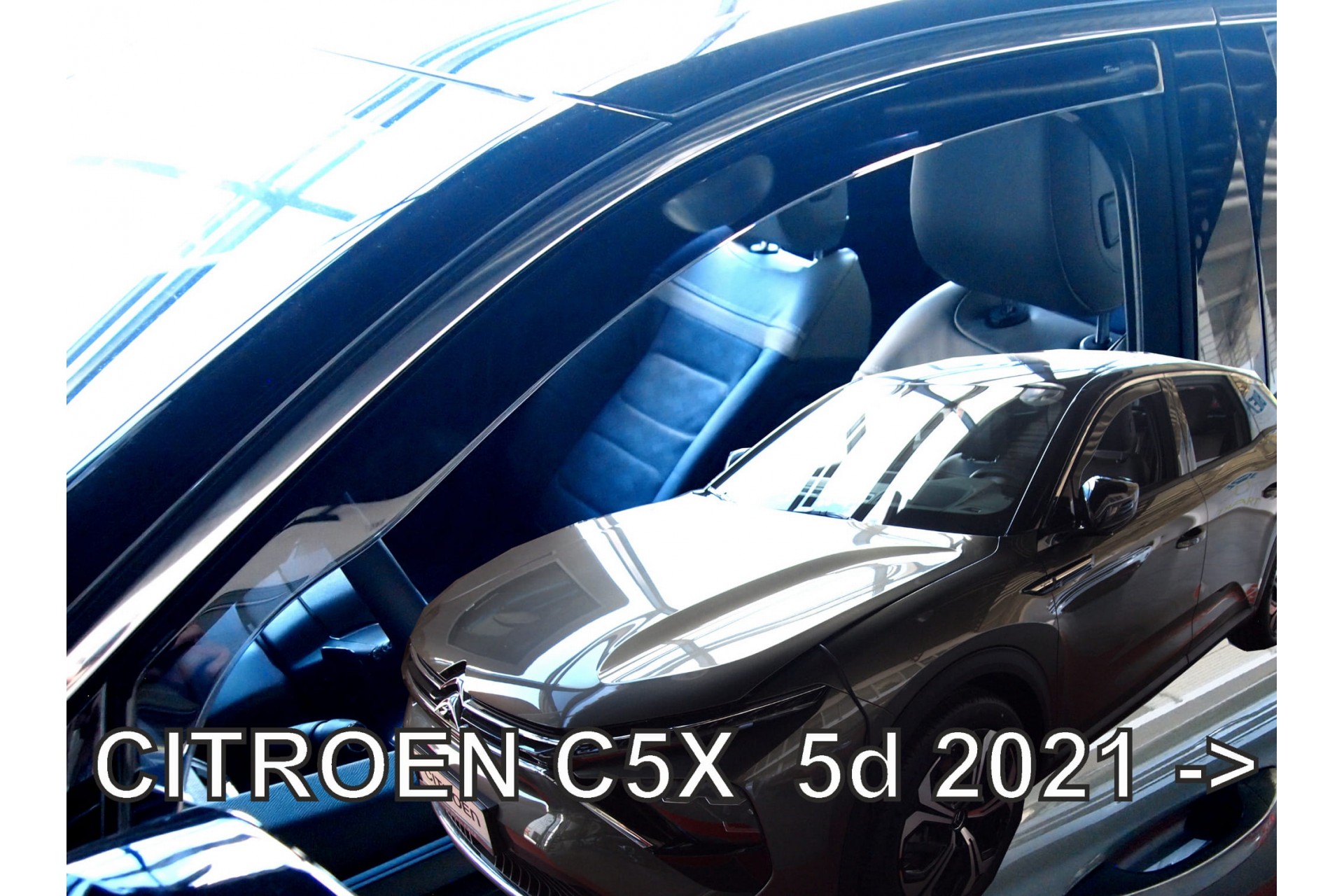 Ανεμοθραύστες HEKO Για CITROEN C5 X 5D 2021-2023 (Ζευγάρι / Μπροστινοί)