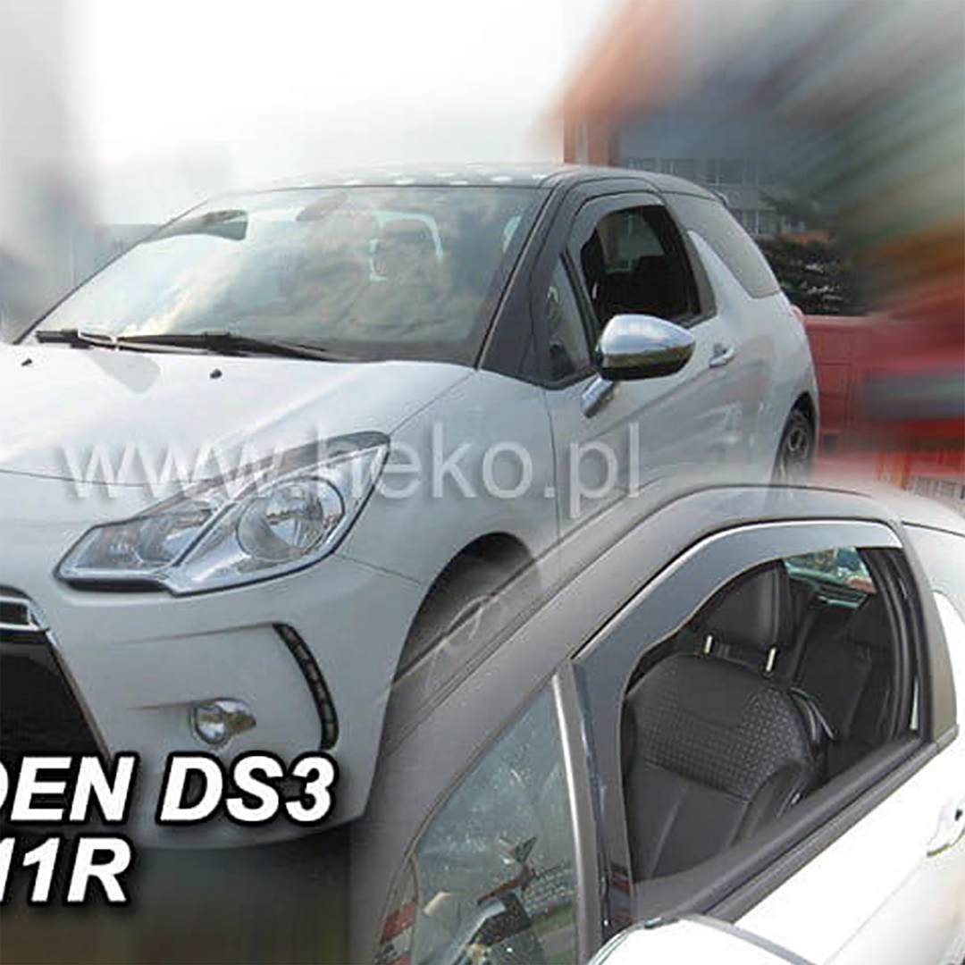 Ανεμοθραύστες HEKO Για CITROEN DS3 3D 2010-2019 (Ζευγάρι / Μπροστινοί)